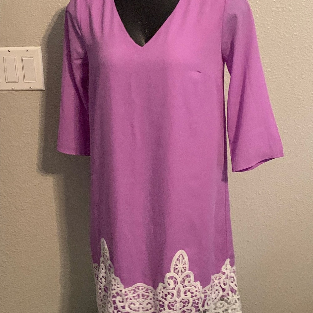 Purple dress